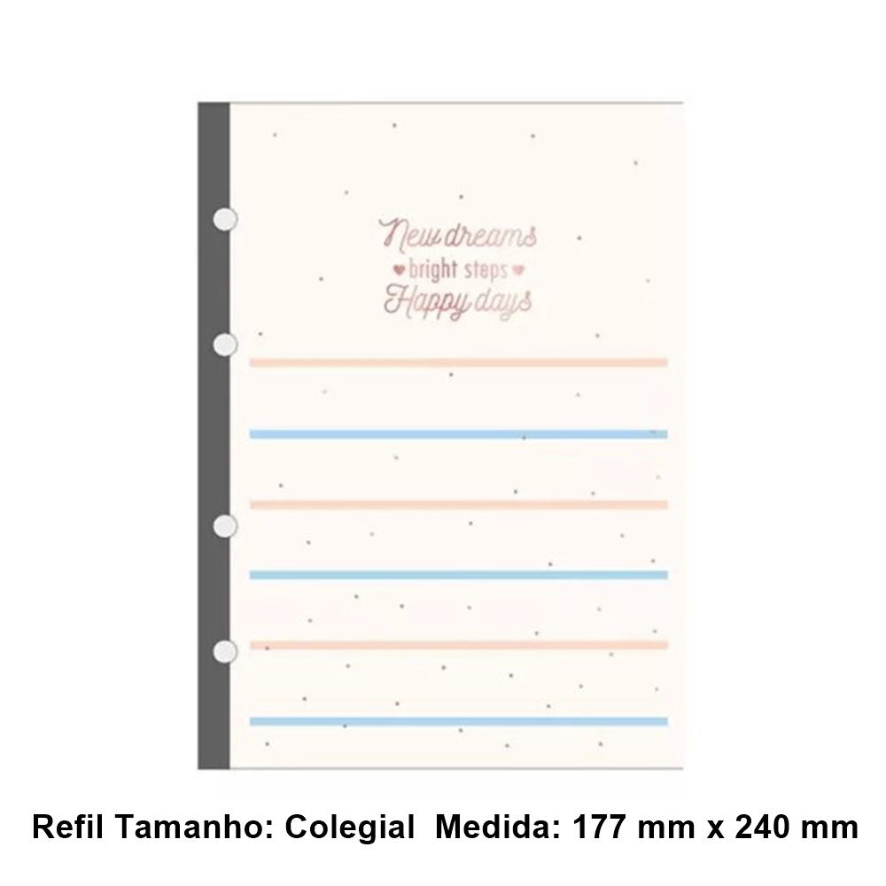 Bloco Refil Tiliflex Para Caderno Argolado Cartonado Colegial Soho 80 Folhas Tilibra Shopee Brasil 7821