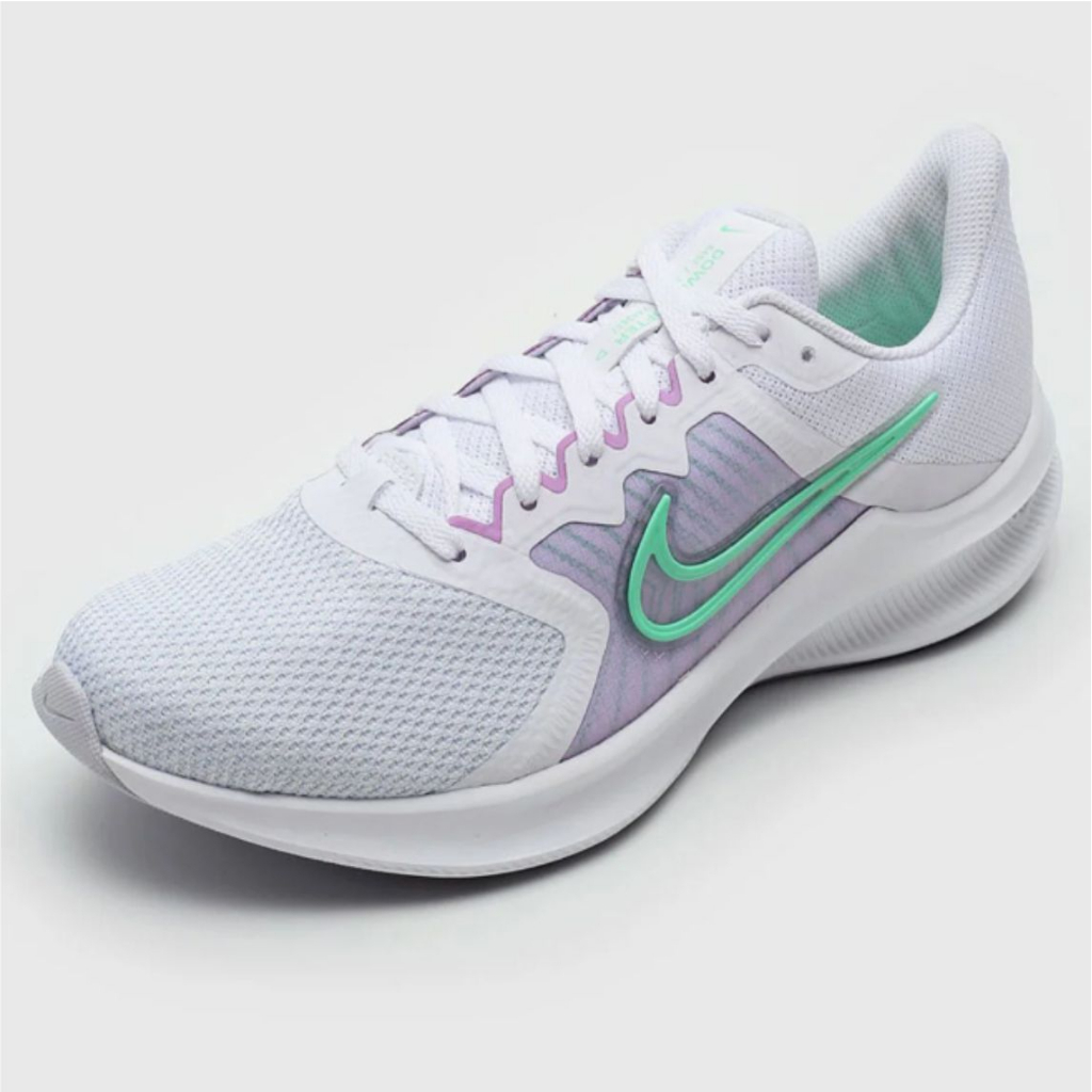Tenis Nike Esportivo Feminino Corrida Caminhada Downshifter 11 Branco ...