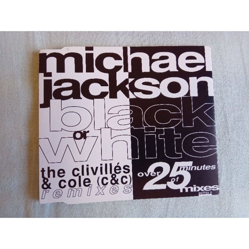 Michael Jackson Black Or White (The Clivillés & Cole (C&C) Remixes