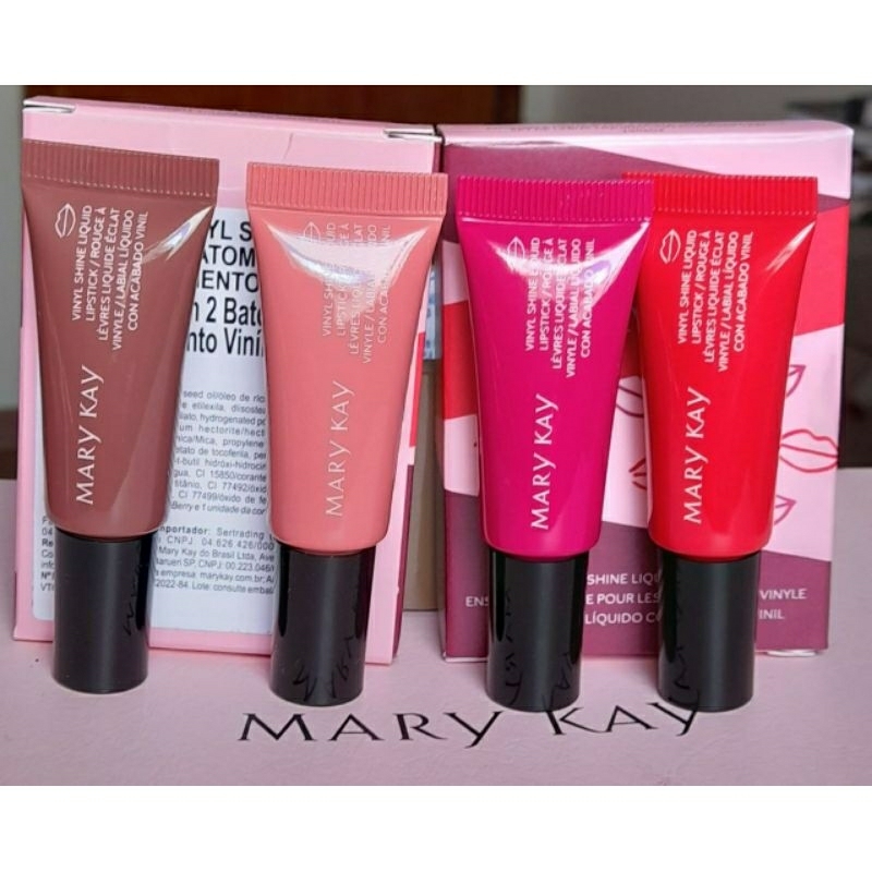 Batom Mary kay vinilico (Validade 2025) Shopee Brasil