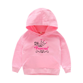 Casaco Moletom Infantil Estampado Blusão Princesinha Princess Unissex Menina Menino Queima de estoque
