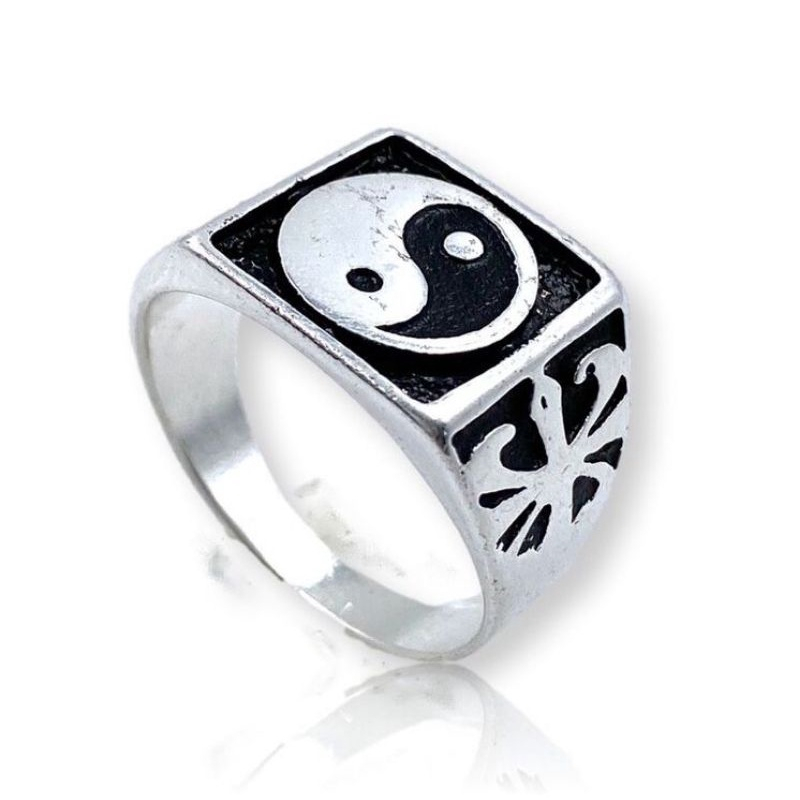 Anel Dedeira Tony Country Masculino - Banhado a Prata 925