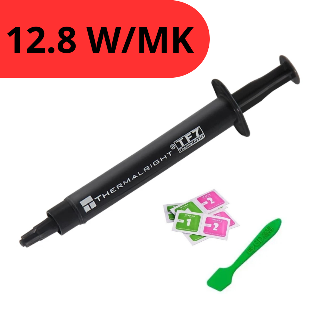 Pasta Termica THERMALRIGHT TF7 - Alta Conducibilità 12.8 W/mK Per CPU E GPU | Con Spatola - Foto 4