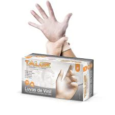 LUVA VINIL PARA PROCEDIMENTO NAO CIRÚRGICO DE VINIL COM PÓ