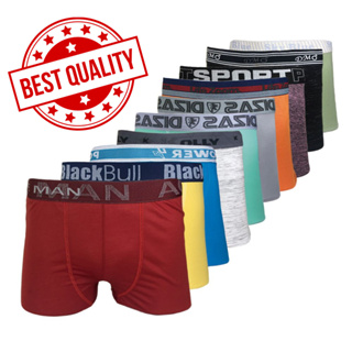 Kit 10 Cuecas Boxer Para Adultos Estampas Variadas e De Boa Qualidade