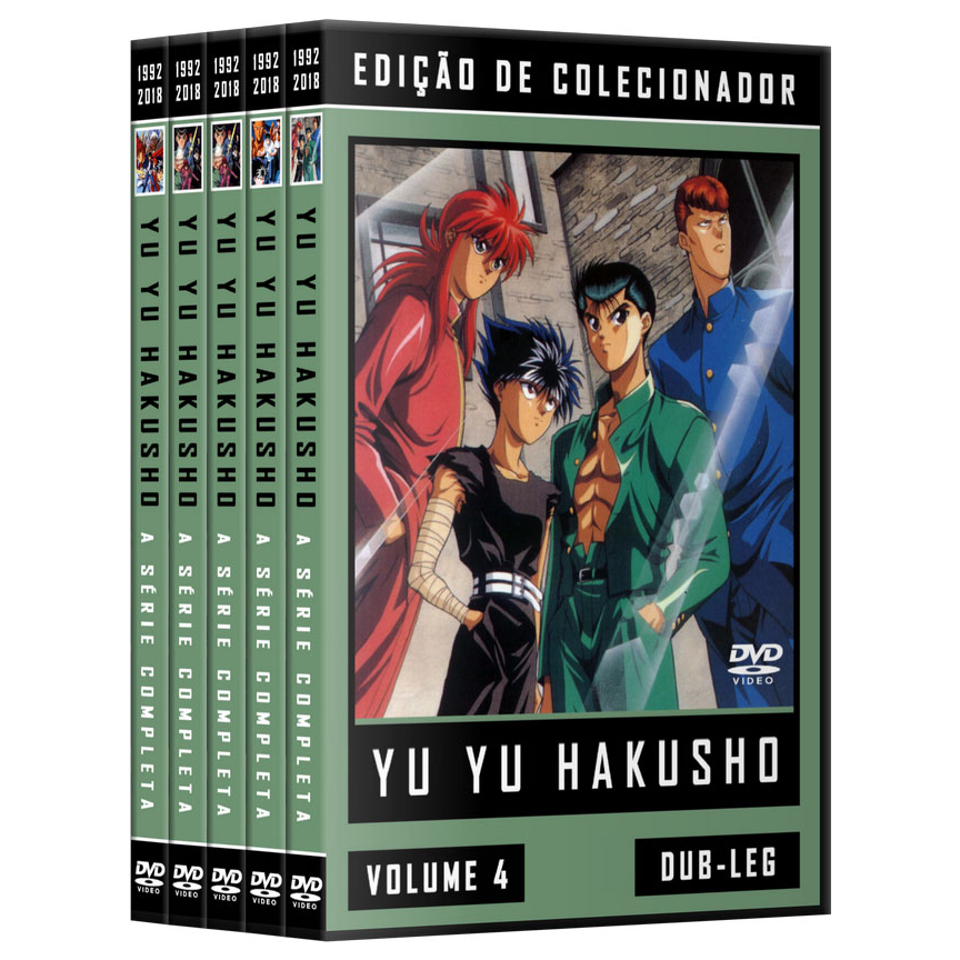 Yu Yu Hakusho - Série completa + Filmes e Ovas em DVD | Shopee Brasil