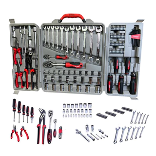 Jogo De Ferramentas Kit 110 Peças Profissional Com Maleta qualidade Worker