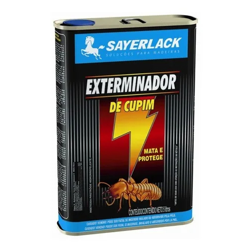 Veneno Para Cupim Extermina Protege Madeira 5lts Incolor | Shopee Brasil