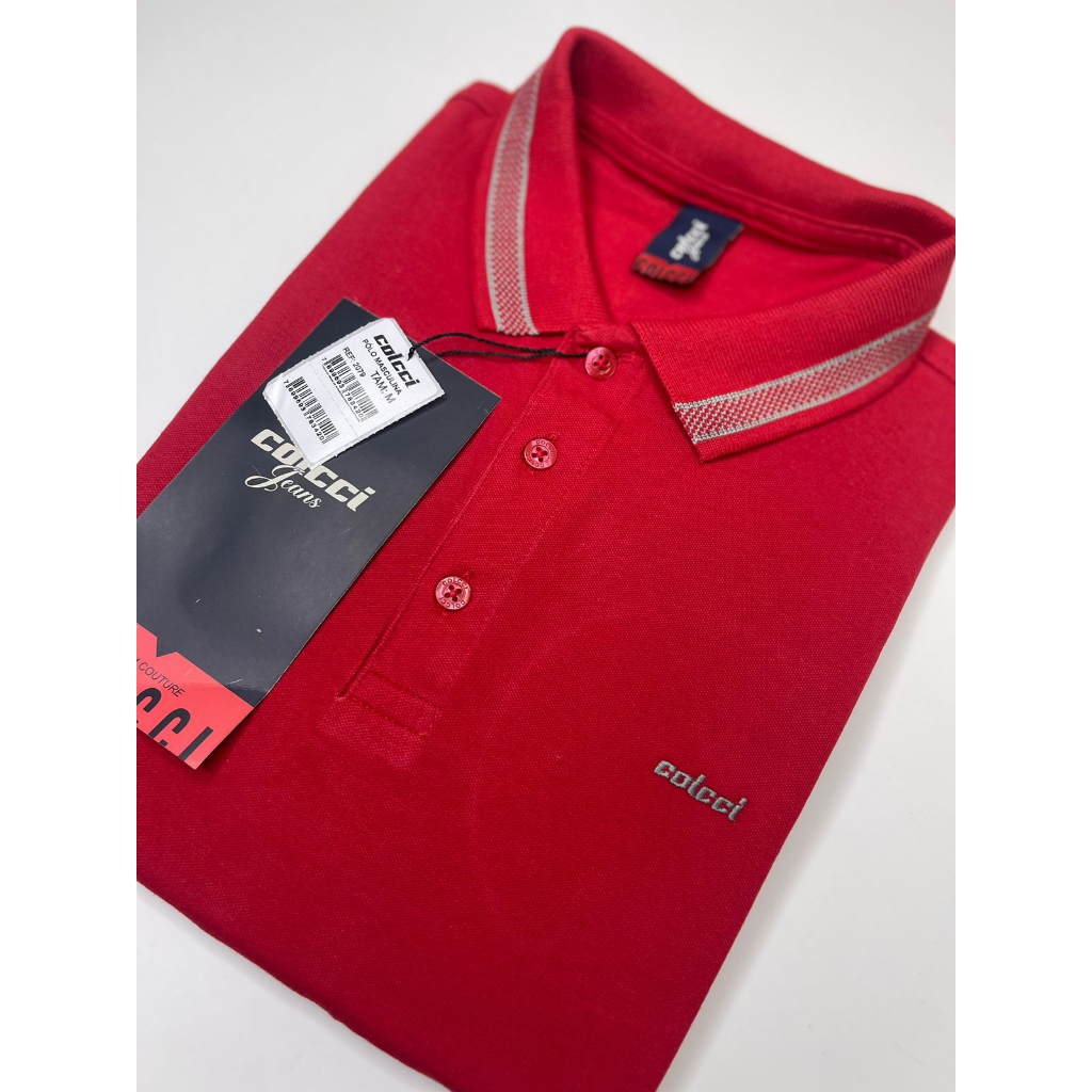 Camisa Gola Polo Masculina Linha Premium - REF:2079 | Shopee Brasil