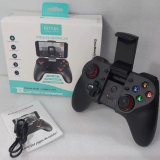 CONTROLE GAMEPAD BLUETOOTH WIRELESS FEITUM FM0012