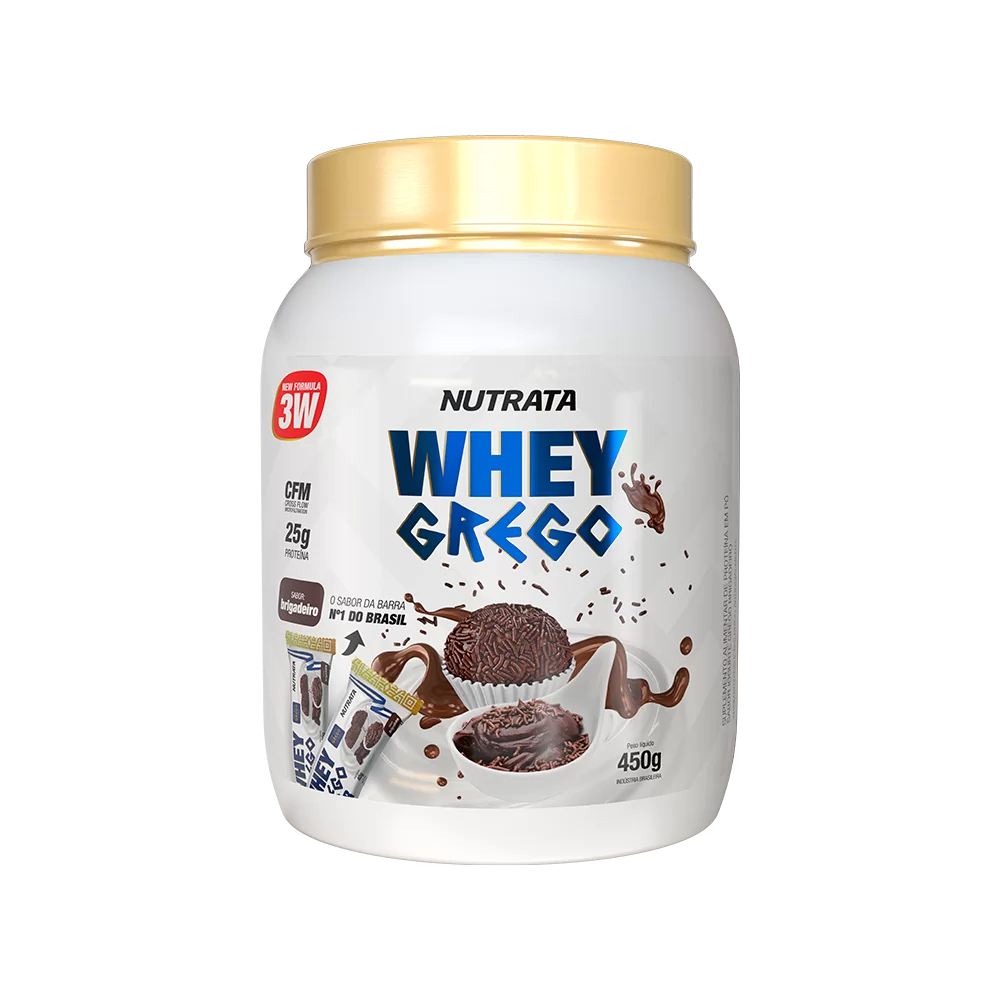 Whey Grego Nova Formula 3W 450g – Nutrata