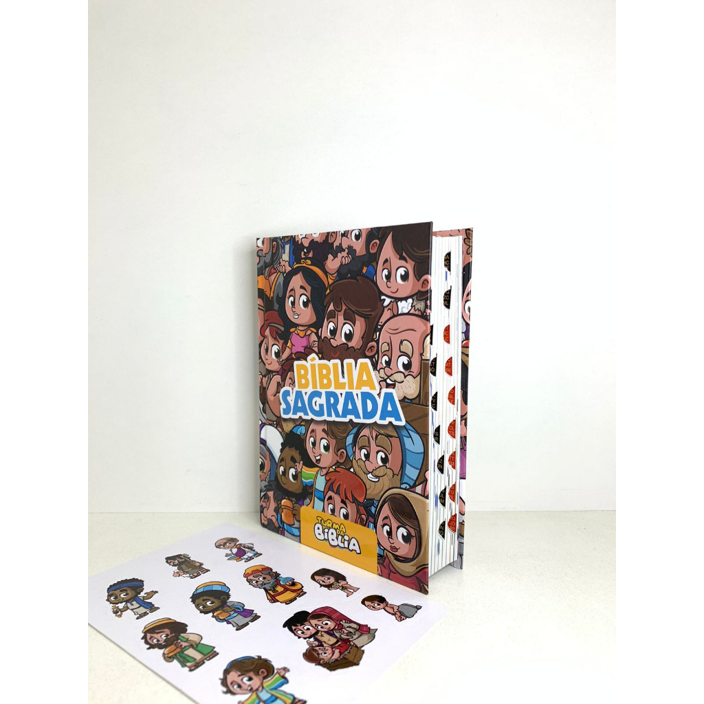 Turma Da Bíblia Ntlh Com Índice Ilustrada Capa Dura