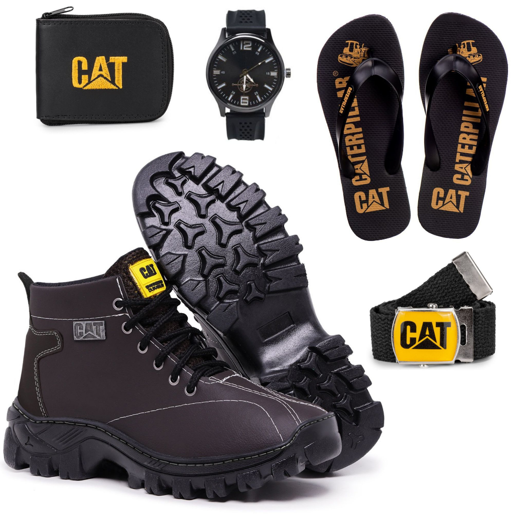Kit botas caterpillar masculina PROMOÇÃO