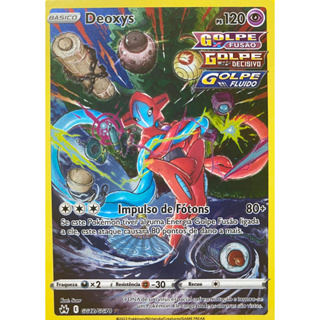 Carta Deoxys V-Astro (Galeria de Galar) Coleção Realeza Absoluta