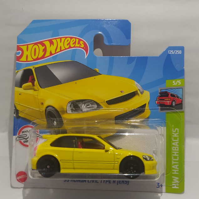 Hot wheels 99 Honda Civic Type R (EK9) - Faz a Boa!