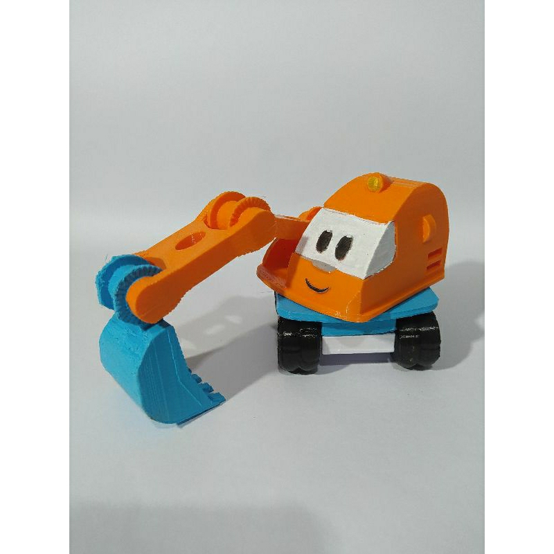 Combo Leo Caminhao Lifty Scoop e Lea - 4 Brinquedos impressao 3D