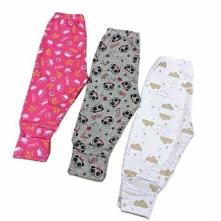 Calça Mijão Com Estampas Variados Com Pé Reversível Suedine