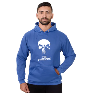 Blusa Moletom Masculino O Justiceiro Caveira The Punisher Com Capuz