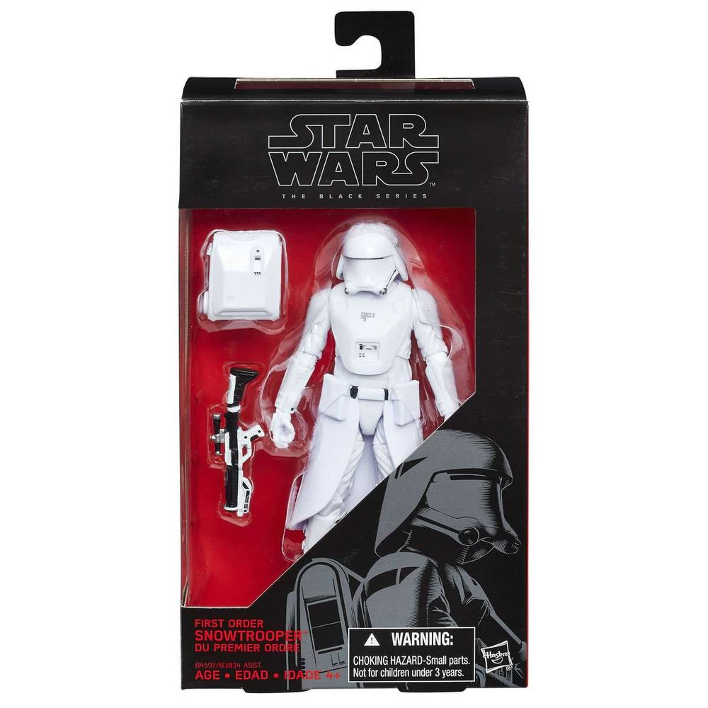 Boneco Star Wars - First Order Snowtrooper - The Black Series - Hasbro ...