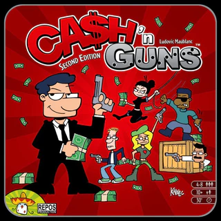 Cash'n Guns - Jogo De Tabuleiro