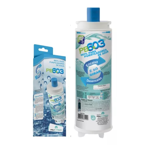 Refil Filtro ibbl c+3 purificador de agua compatível Fr603 Atlanti