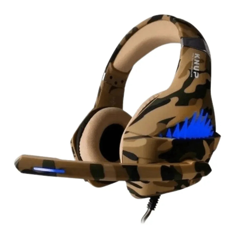 Headset Fone Gamer Knup original qualidade prime KP-GA01 Com LED para ...