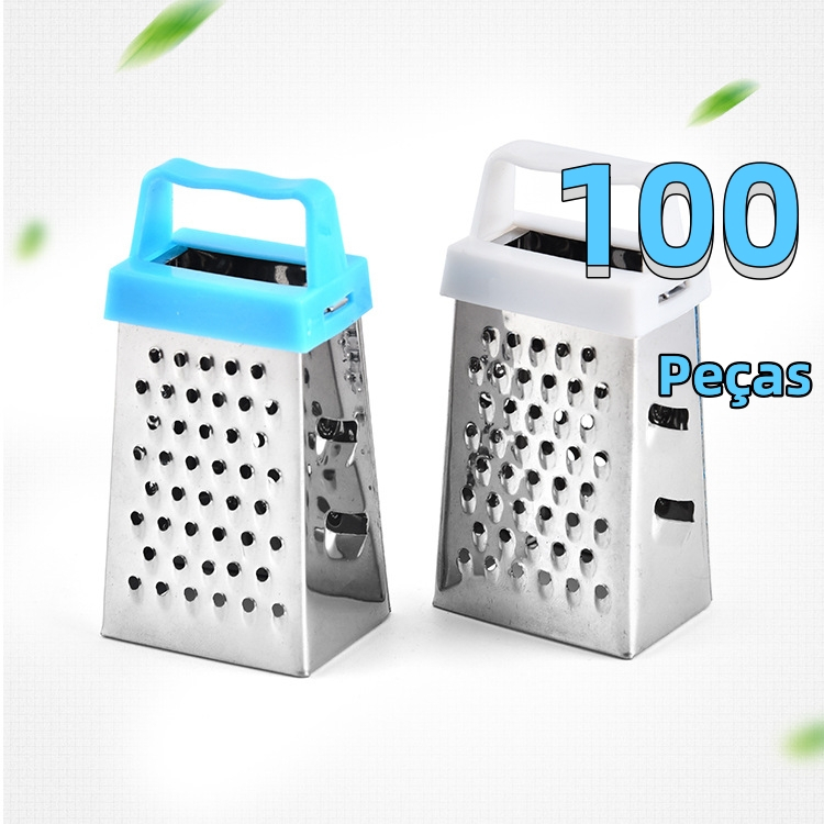 Kit 100 Mini Ralador Inox Com Ima Ralador Multifuncional Mini Ralador ...
