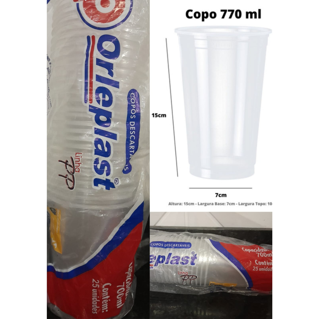 Copo Adega ou Balada 770ml