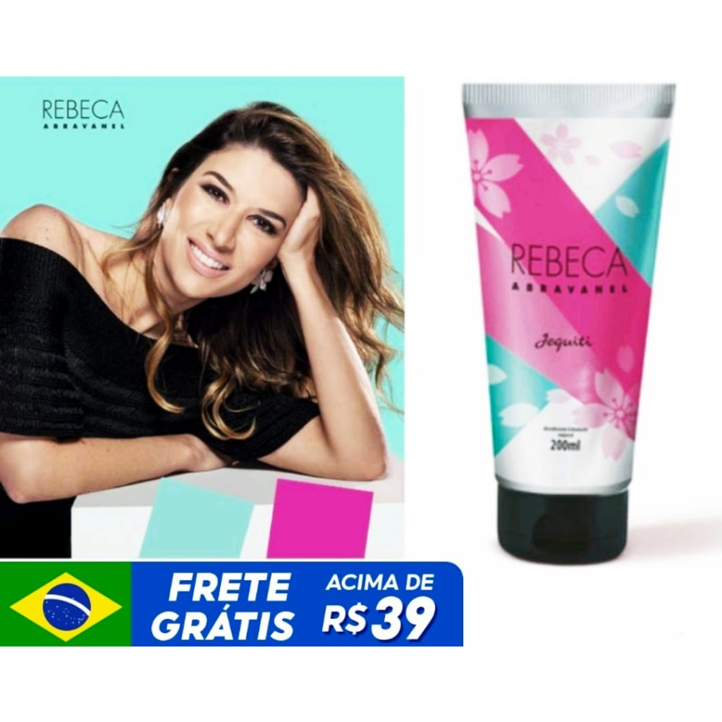 Creme Hidratante Corporal Feminino Rebeca Abravanel 200ml Jequiti Shopee Brasil 5147
