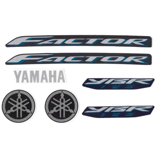 Kit Faixa de Adesivo Completo Factor 125 2009 A 2014 Cores
