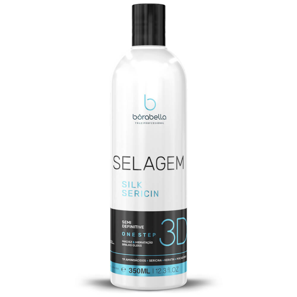 Selagem Profissional 3d Semi Definitiva Organica 350ml - Borabella ...