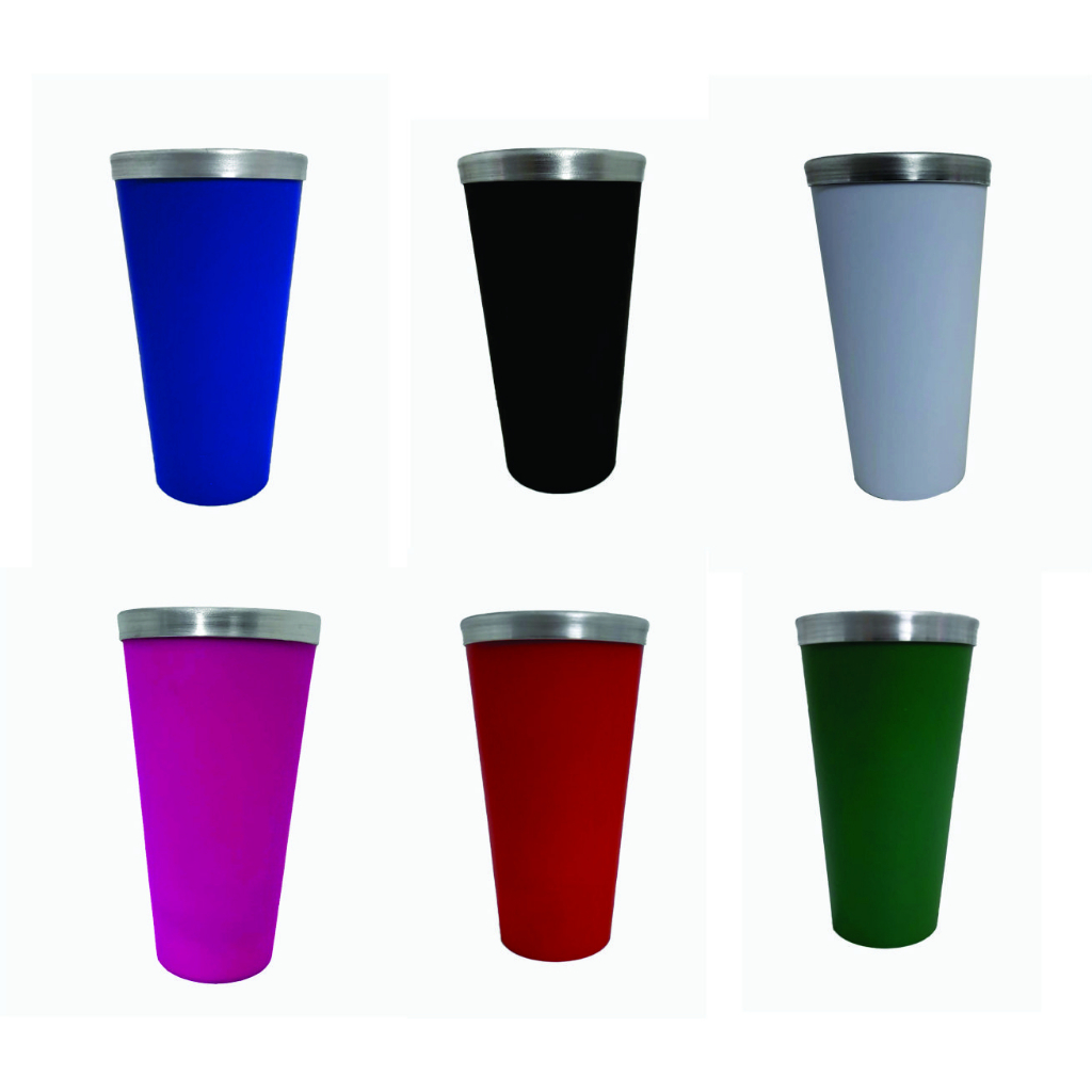 10 copos de 350 ml com dupla camada