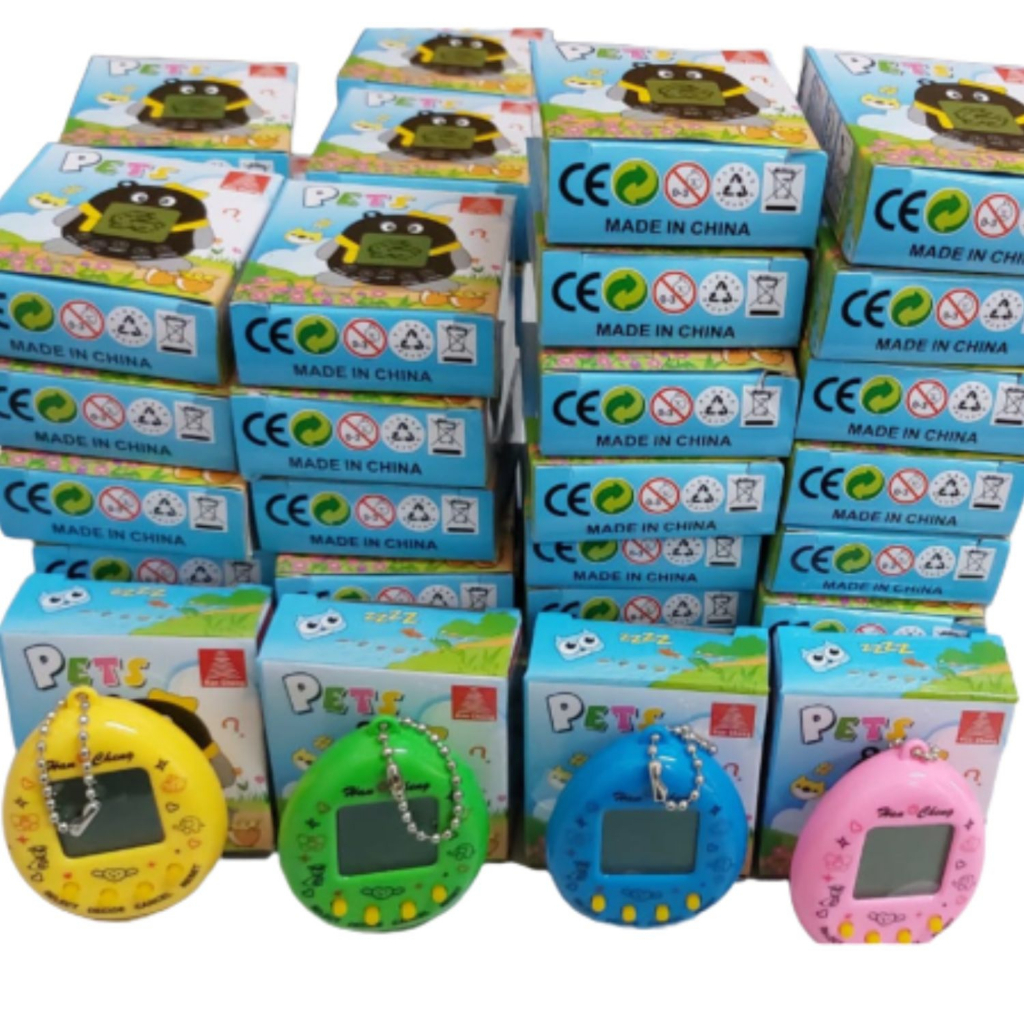 Bichinho Virtual Tamagochi 168 em 1 modo retro do anos 90