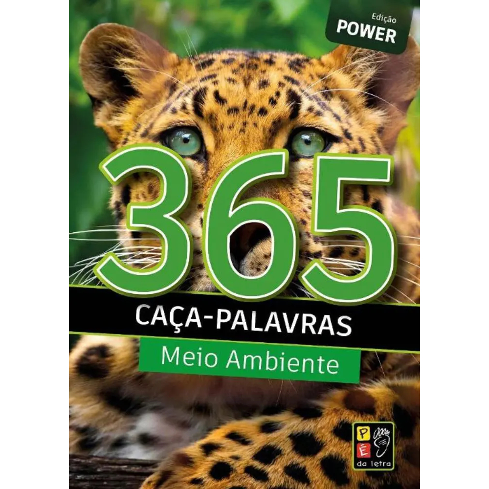Livro 365 Caça-Palavras Meio Ambiente -Edição Power - Pé Da Letra