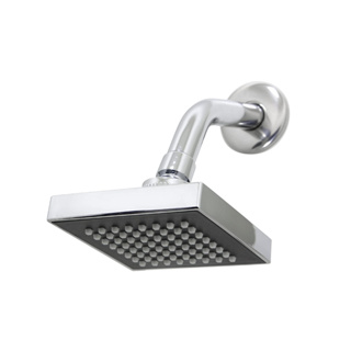 Chuveiro Ducha a Gás Rubi Soft Articulável - Ducha fria piscina - Chuveiro quadrado