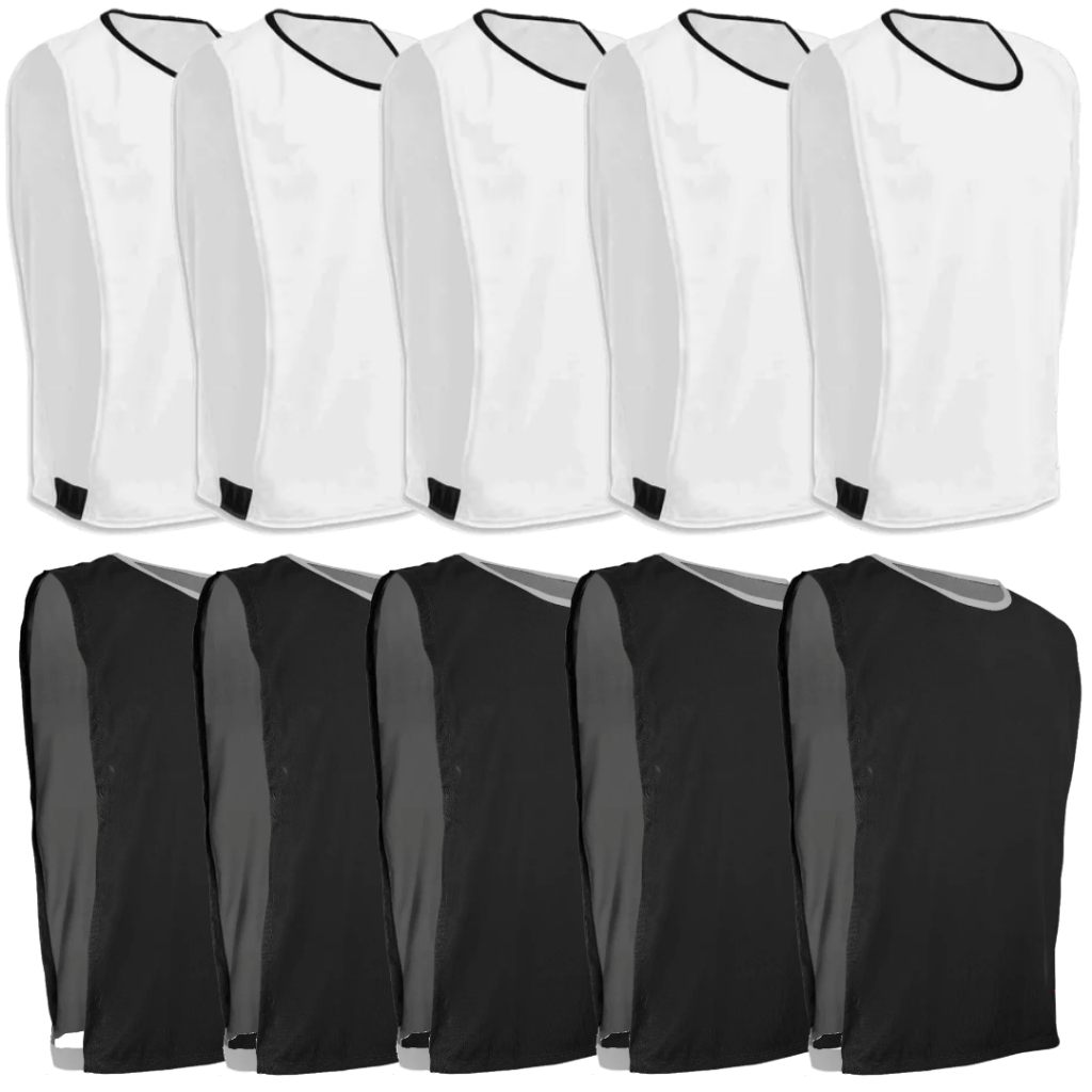 Kit 10 Colete de Futebol Esportivo Dry