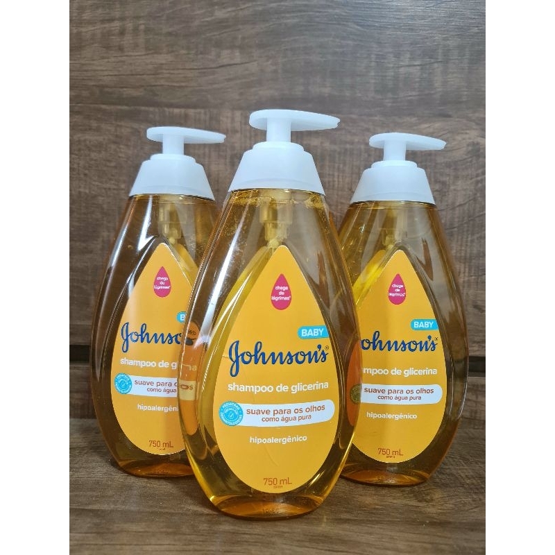 SHAMPOO JOHNSON' S BABY TRADICIONAL DE GLICERINA 750ML ( 1 UNIDADE