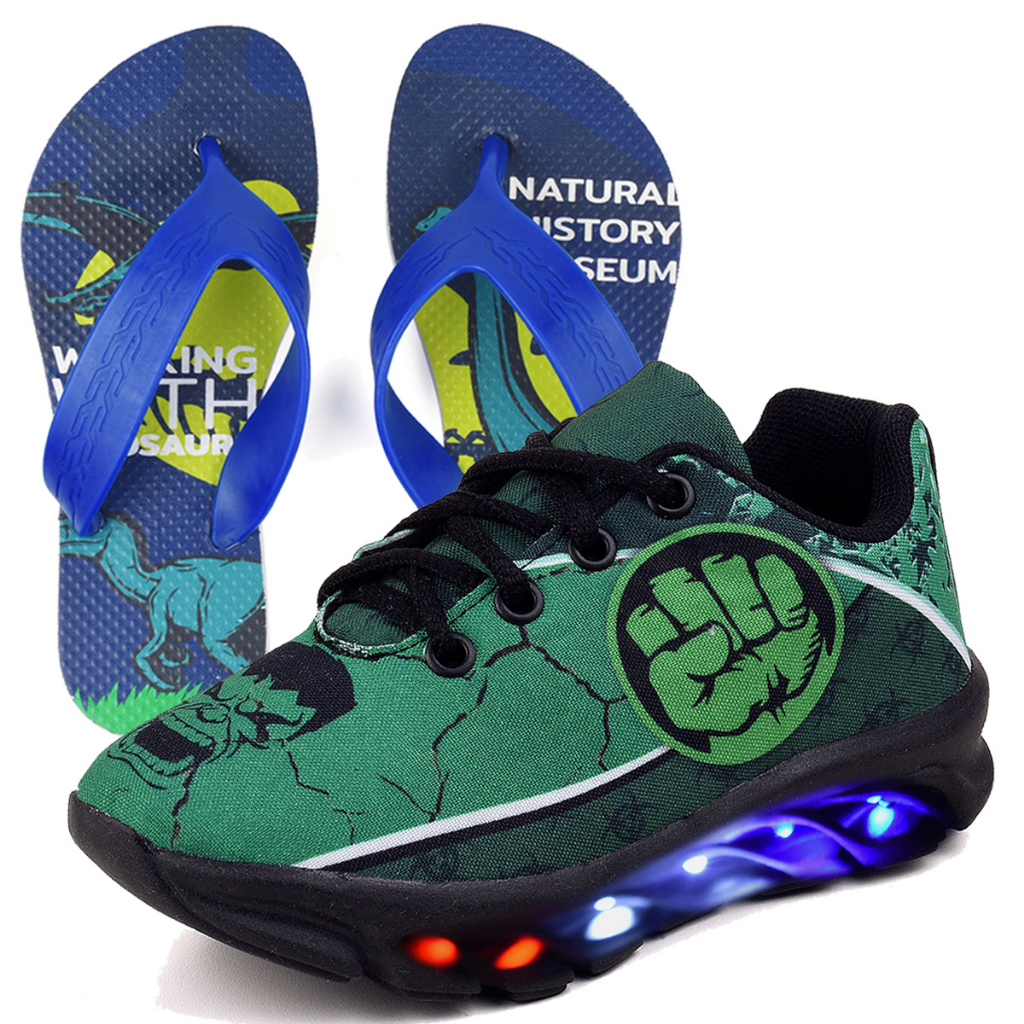 Tenis do hot sale incrivel hulk