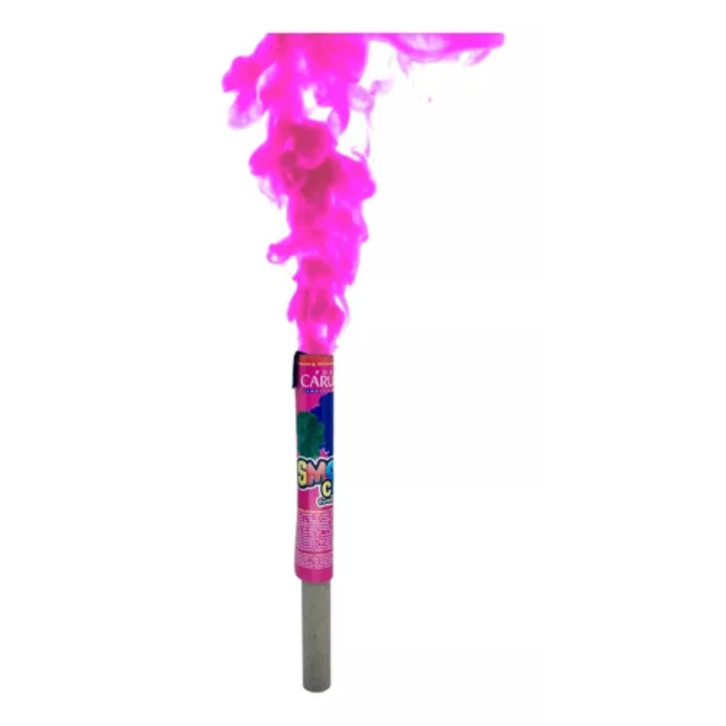 Fumaça Colorida Cha de Revelação Rosa e Azul 20mm Festa Eventos Futebol ...