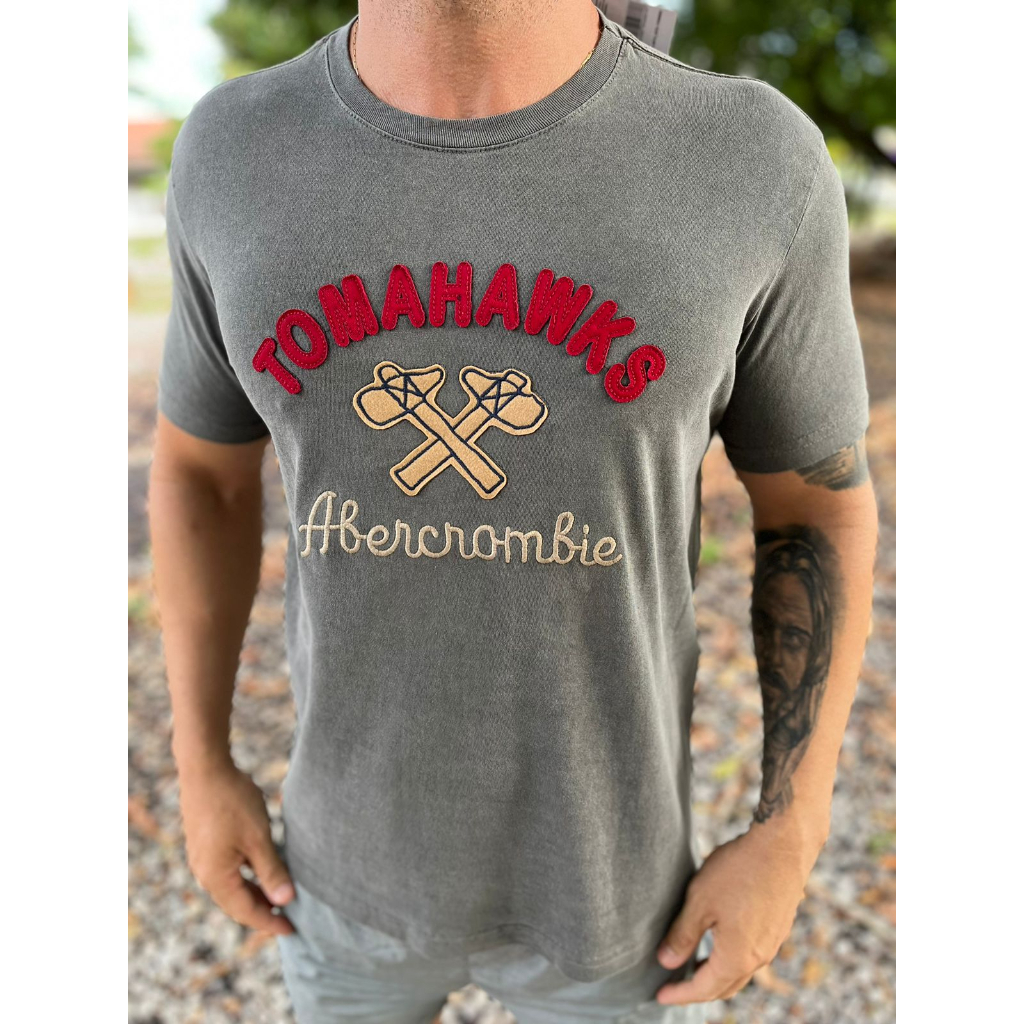 Camiseta Abercrombie & Fitch vários modelos 13 ao 24