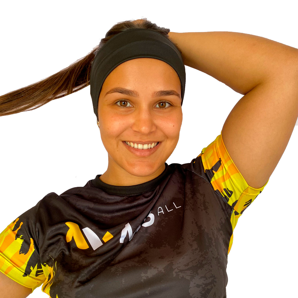Tiara esportiva headband para cabelo testeira para balé volei beach ...