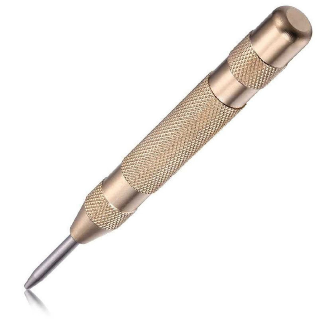 Punção Automático 130mm Ferramenta P/ Furar Ferro Metal Madeira