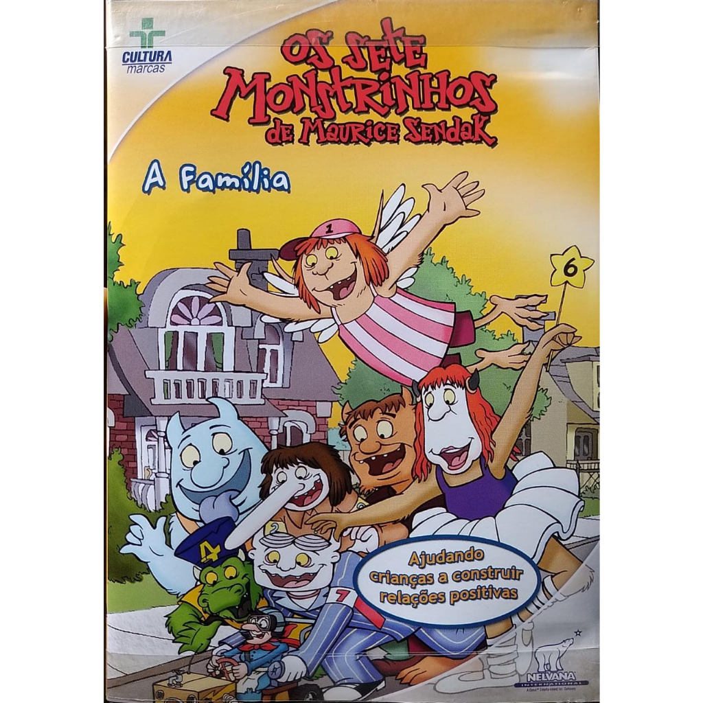 Dvd Os Sete Monstrinhos De Maurice Sendak A FamÍlia Shopee Brasil