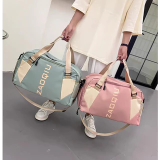 Bolsa Feminina Fitness Mala de Viagem Com Bolsa Para Roupa Molhada