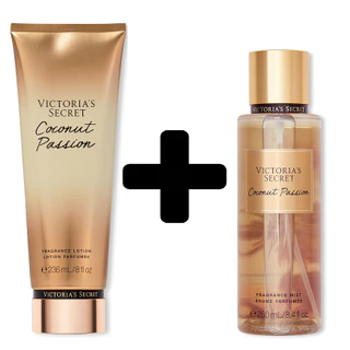 Kit Victoria's Secret Coconut Passion Hidratante 236ml + Body Splash 250ml | Original