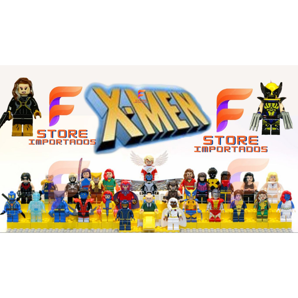 Bonecos X-men Wolverine Dead pool Herois da Marvel.