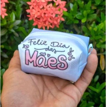20 Porta moeda personalizada dia das mães lembrancinha em Oferta na Shopee