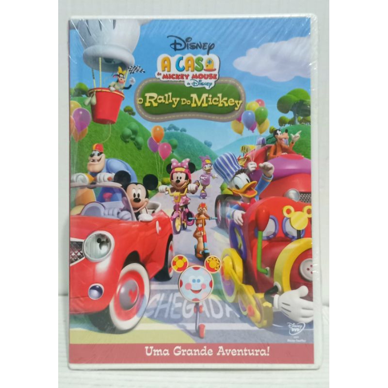 Dvd A Casa do Mickey Mouse - O Rally do Mickey (Novo/Original/Lacrado)