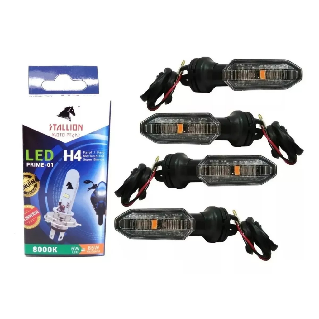 Pisca Led Seta Honda Cb Twister Start Titan Fan Cg Lampada Lf