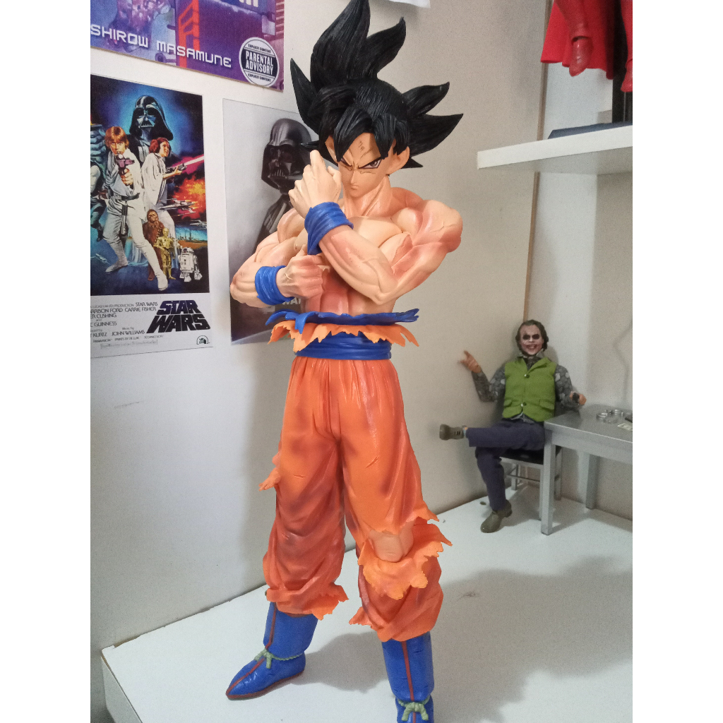 Dragon Ball Goku Super Sayajin 1/4 45cm Estatueta Grande